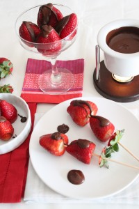 Fondue chocolate y fresas 5