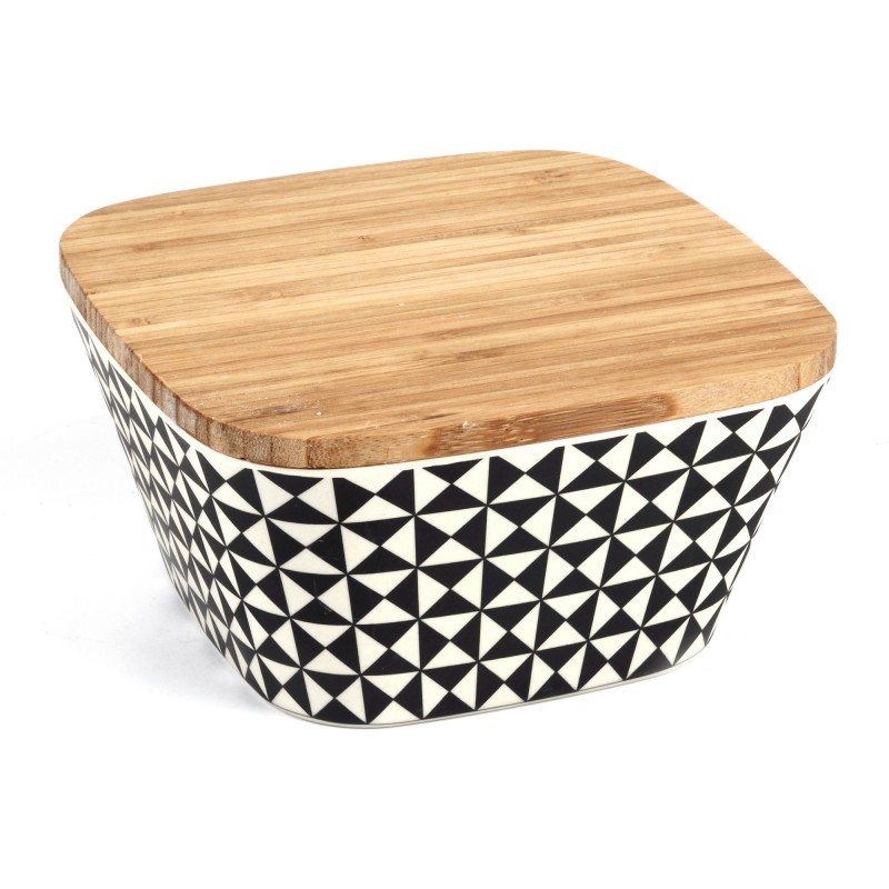 BAMBOO FIBRE KITCHEN JAR- SMALL