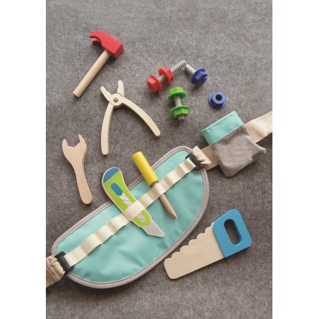 CHILDREN'S WOODEN PROFESSION SET - ASSORTED