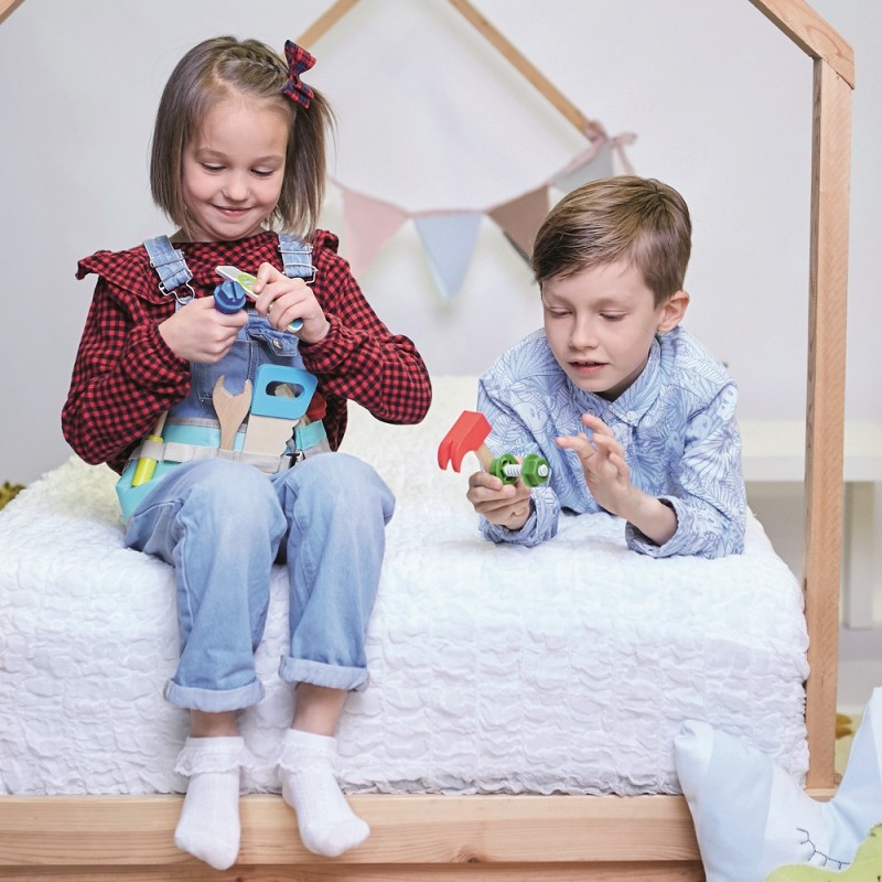 SET INFANTIL PROFESIÓN DE MADERA - SURTIDO