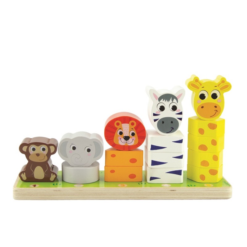 Stapelbaar houten speelgoed - Assortiment