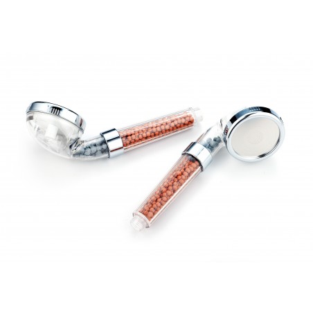 Dwa relaksujące karczochy prysznicowe echa