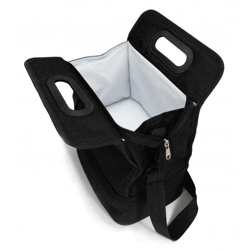 SAC THERMIQUE DOUBLE AVEC TUPPER ASSORTIMENT