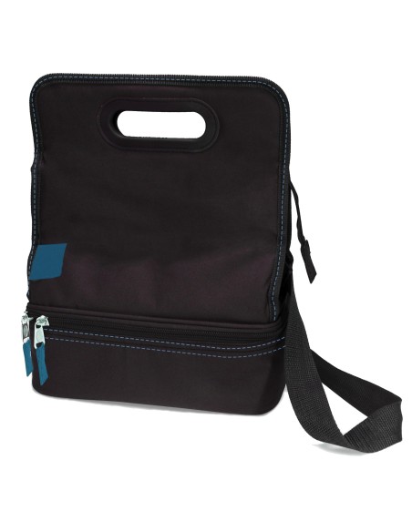 BOLSA TÉRMICA DOBLE CON TUPPER SURTIDA 2