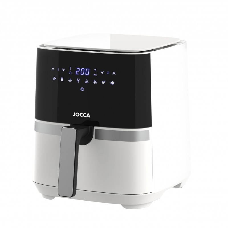 L WHITE SQUARE DIGITAL AIR FRYER 5