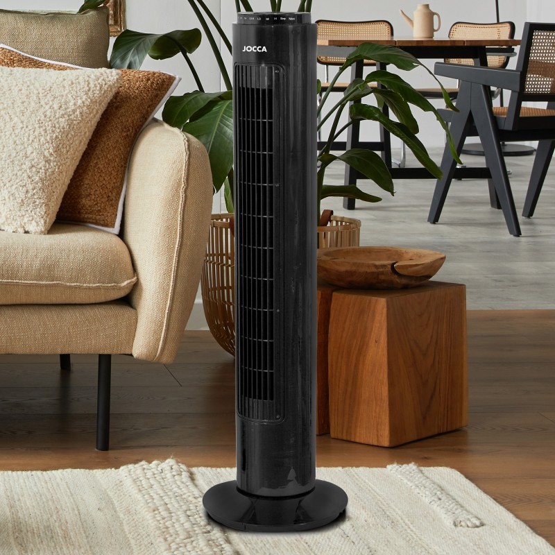 Ventilateur de tour avec télécommande