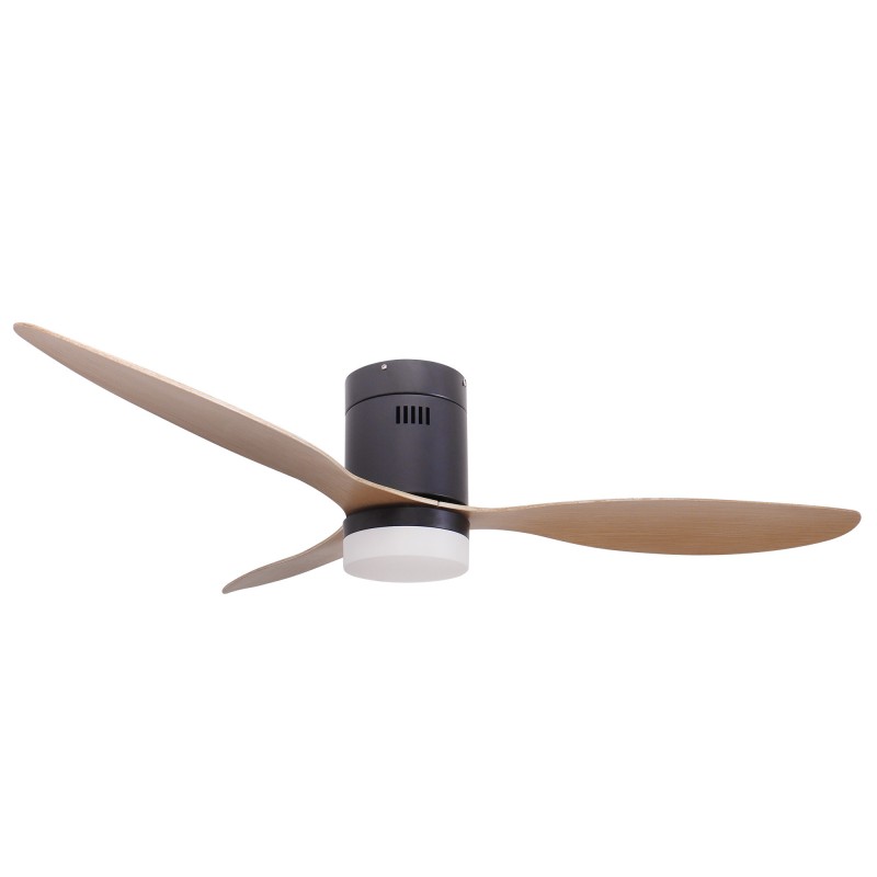 VENTILADOR DE TECHO CON LUZ Y FUNCIÓN VERANO/INVIERNO