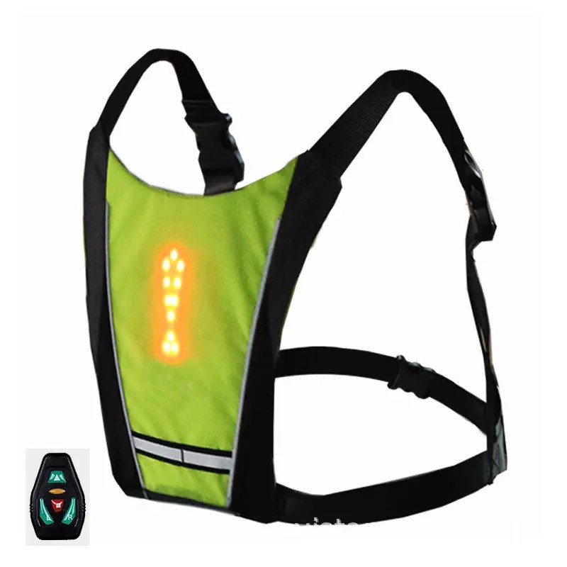 CHALECO PARA CICLISTAS con INDICADORES