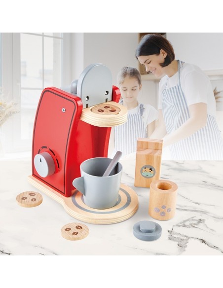 WOODEN TOY - COFFEE MACHINE 2