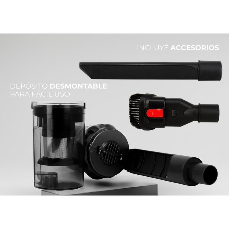 CORDLESS DOUBLE ACTION VACUUM