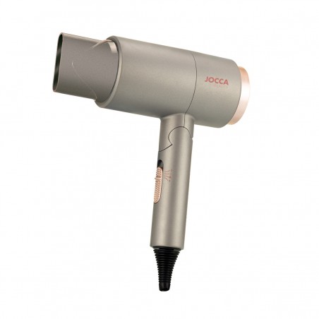 COMPACT HAIR DRYER WITH COMBS