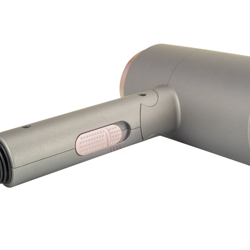 COMPACT HAIR DRYER WITH COMBS