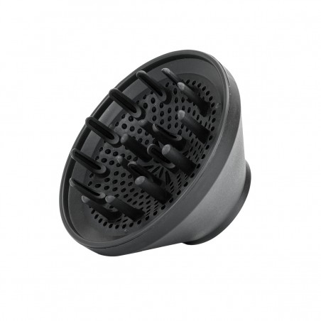 COMPACT HAIR DRYER WITH COMBS