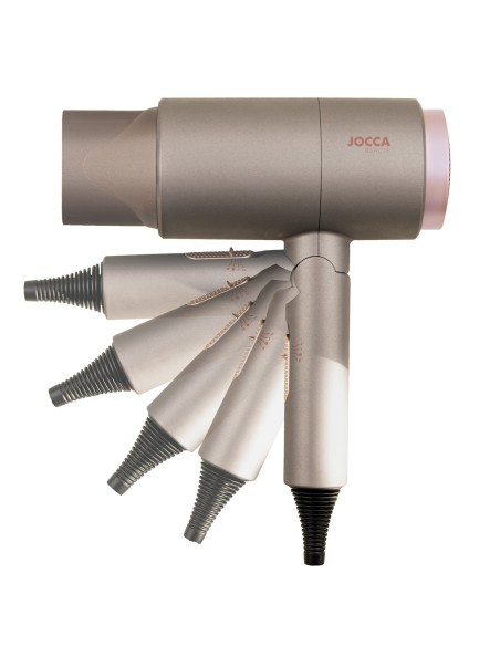 SECADOR DE PELO COMPACTO CON PEINES 2