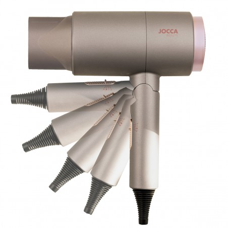 Sèche-cheveux compact avec peignes