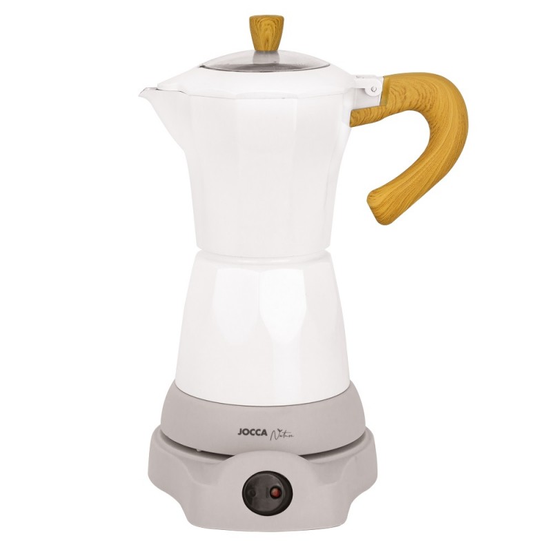 Elektrisk italiensk kaffemaskin natur