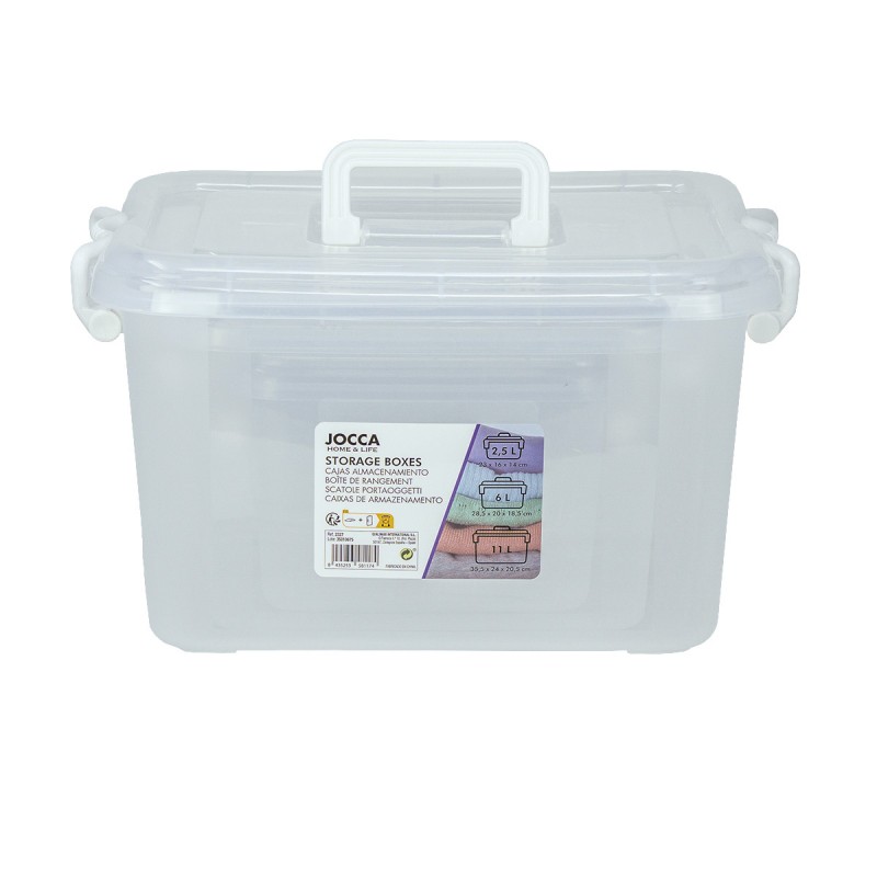 Drei Aufbewahrungsboxen