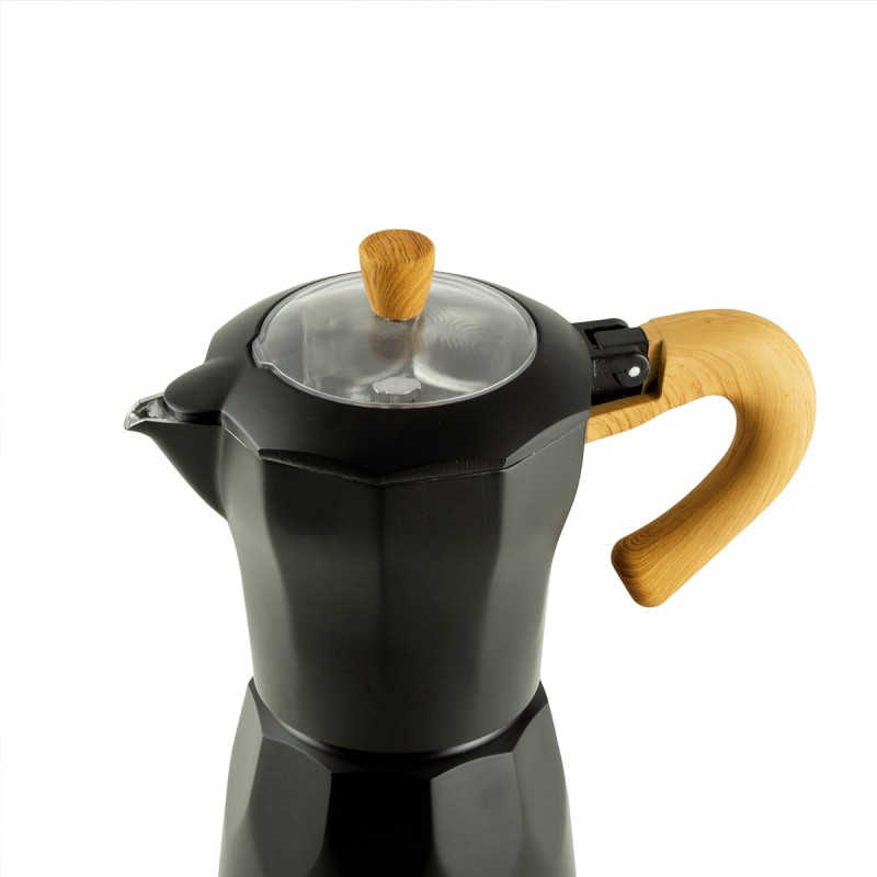 Elektrisk italiensk kaffemaskin natur