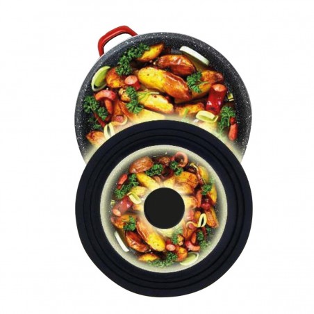 Glasslokk med silikon