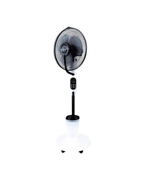NEBULIZER FAN WITH REMOTE CONTROL AND WHEELS