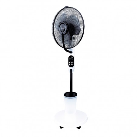 NEBULIZER FAN WITH REMOTE CONTROL AND WHEELS
