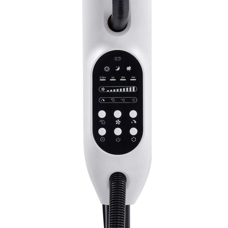 Nebulizazor-ventilator met opdracht en wielen