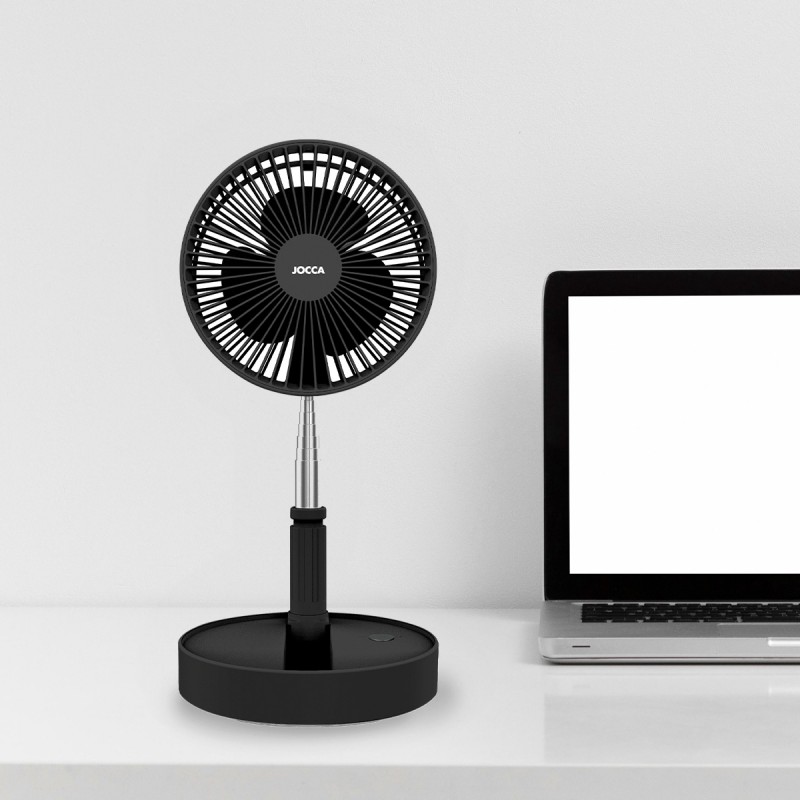 Folding trådløs ventilator med fjernbetjening