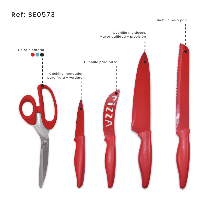 Set di coltelli più forbice