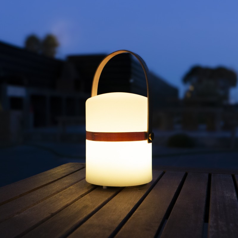 LED LED LED Draagbare tafel met Bamboo Asa