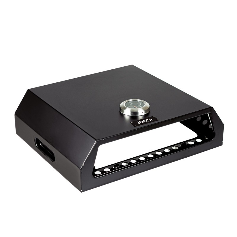 Edelstahl-Pizzaofen für Grill