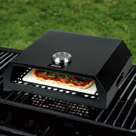 Rustfritt stål pizza ovn for grill