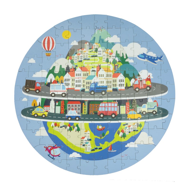 JUGUETE PUZZLE CIRCULAR DE DIBUJOS - Sortiment