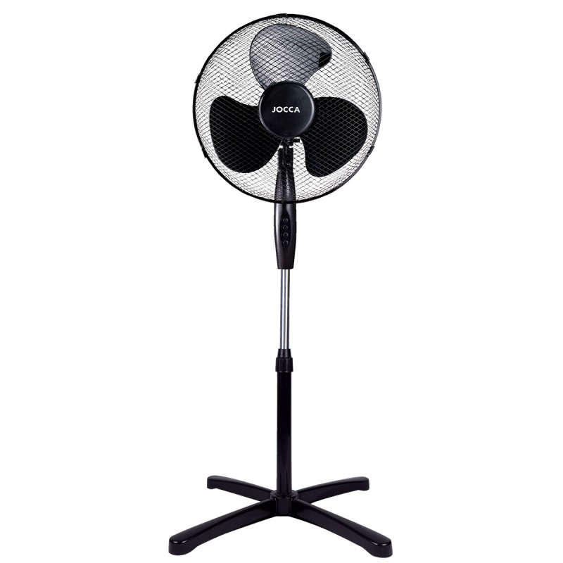 VENTILADOR JOCCA DE PIE BLANCO/AZUL O NEGRO