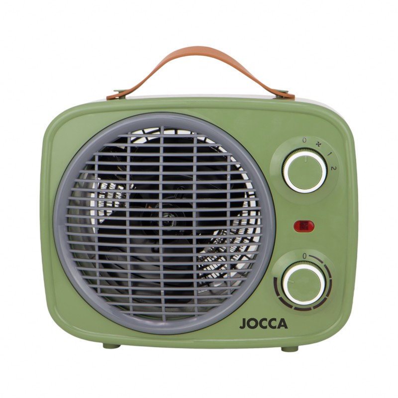 Calendario Jocca 1000/2000W con design vintage/postmoderno e funzione di ventilatore