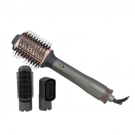 Broyez la sèche-cheveux 4 en 1 avec 3 têtes interchangeables