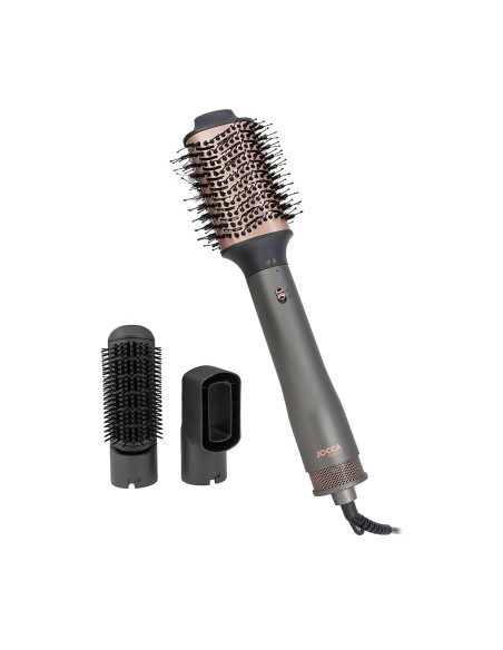 4-IN-1 HAIR DRYER BRUSH WITH 3 INTERCHANGEABLE HEADS