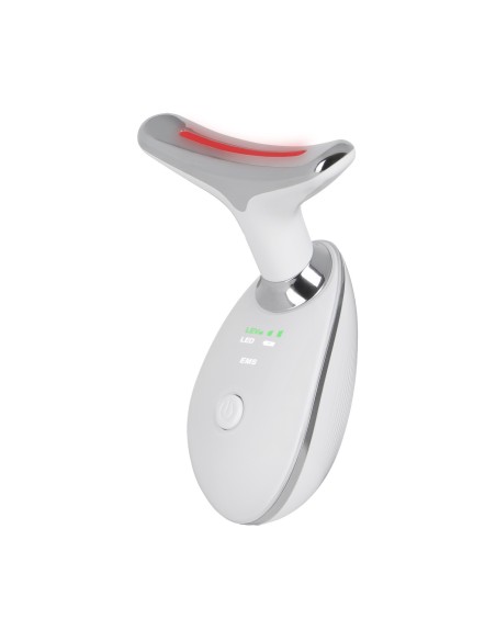 Nakke og ansigtsmassager med pulserende lys og 3 pleje...