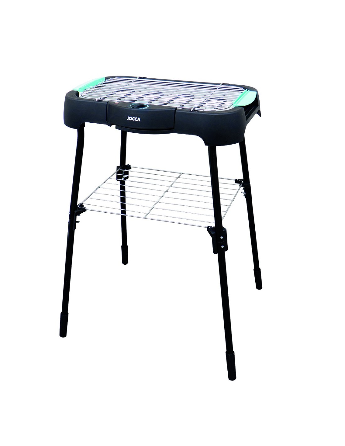 Radiateur Électrique Ventilé JOCCA 2000W - Design Vintage Vert, Double Fonction Chauffage/Hiver Et Ventilateur/Été