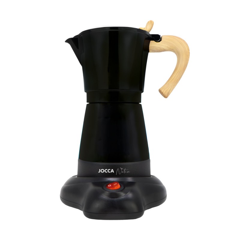 Cafetière italienne électrique noir