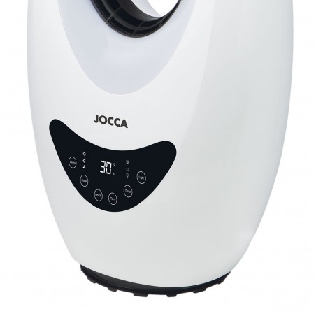 CALEFACTOR SIN ASPAS 2000W CON VENTILADOR, MANDO Y TEMPORIZADOR