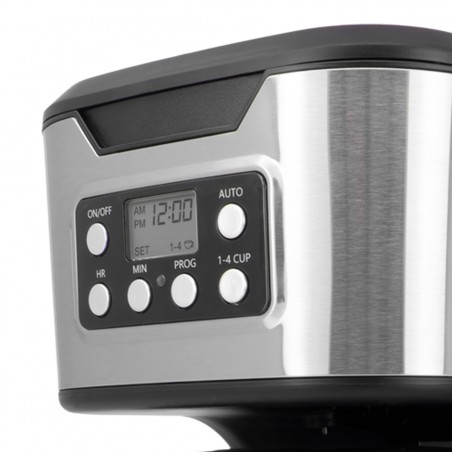 Digital Drip Coffee Machine 1.5 l med glasskanne og timer