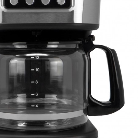 DIGITAL DRIP COFFEE MACHINE 1.5L WITH GLASS JUG AND TIMER