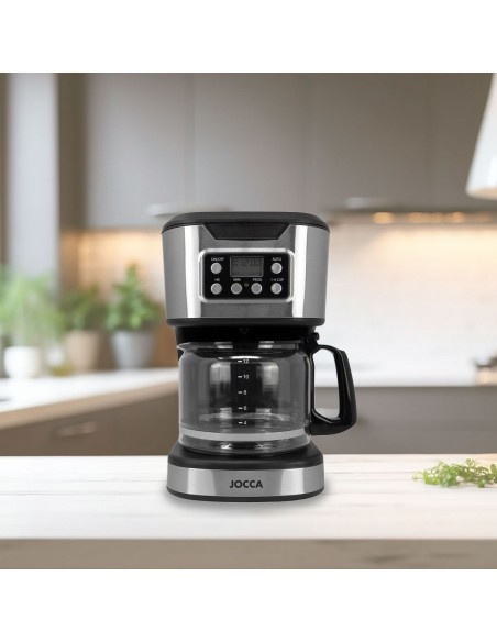 Máquina de café de gotejamento digital 1,5 l com jarro de... 2