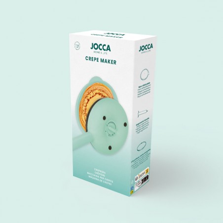 TURQUOISE ELECTRIC CREPE MAKER - FUNNY COOKING JOCCA