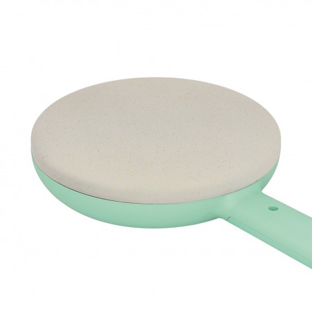 Crêpera grappige turquoise koken