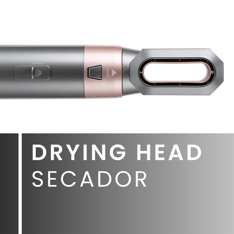 Escova de ar quente com cabeças de 5 1000W