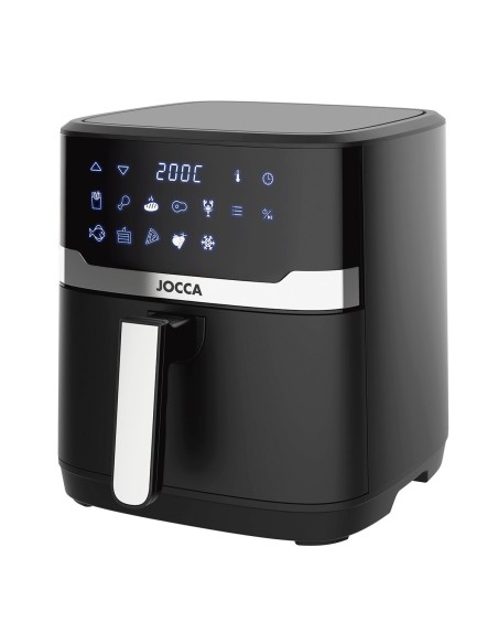 6,5L DIGITAL AIR FRYER - BLACK AND SILVER 2