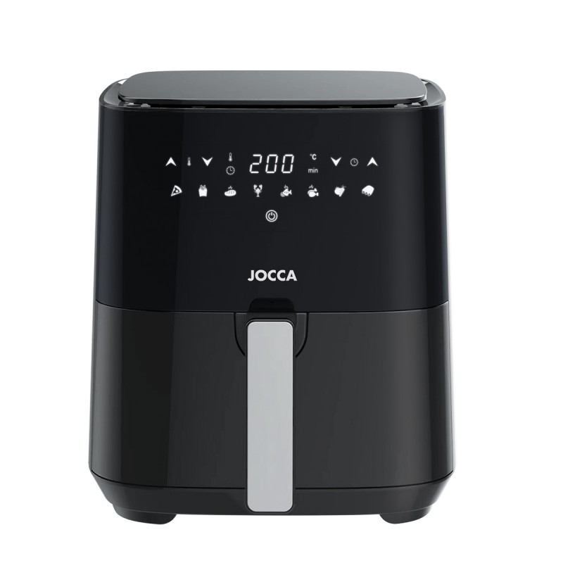 Freidora de aire digital 5L negra