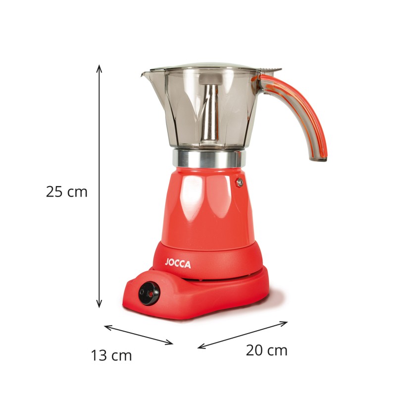 Elektrische italienische Kaffeemaschine 6 Becher