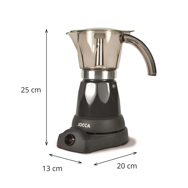 Elektrisk italiensk kaffetrakter 6 krus